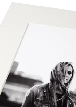Passepartout Vit (Vit kärna) Oval 13x18 cm (8x11,5) (13x18 cm)