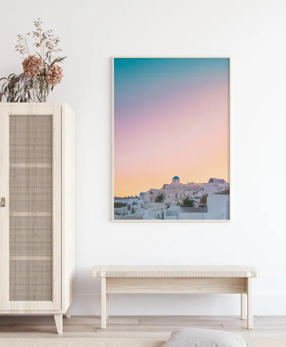 Pastel Sky Poster (21x29.7 cm (A4))