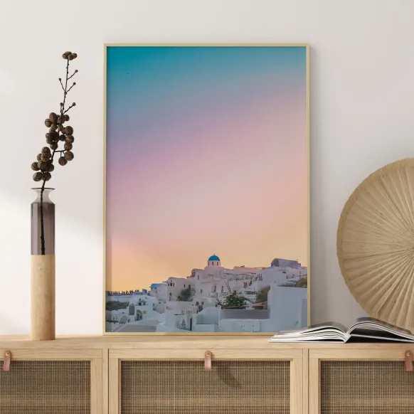Pastel Sky Poster (21x29.7 cm (A4))