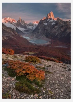 Patagonia Is My Love. Canvastavla (30x40 cm)