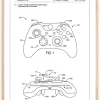 Patent Print - Game Controller III - White Poster (21x29.7 cm (A4))
