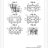 Patent Print - Lego Block II - White Canvastavla (30x40 cm)