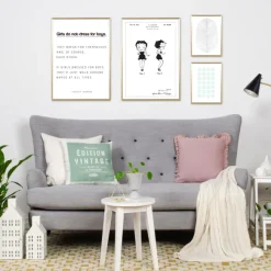 Patentritning - Betty Boop Poster (21x29.7 cm (A4))