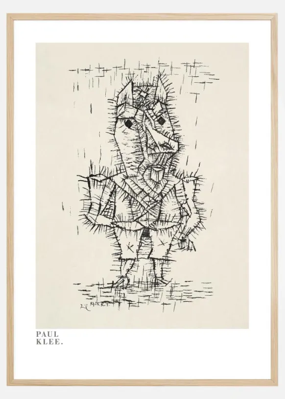 Paul Klee - Ass Esel 1925 Poster (21x29.7 cm (A4))