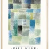 Paul Klee - First House in a Settlement 1926 Poster (21x29.7 cm (A4))