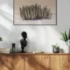 Peach Sky Cactus Poster (21x29.7 cm (A4))