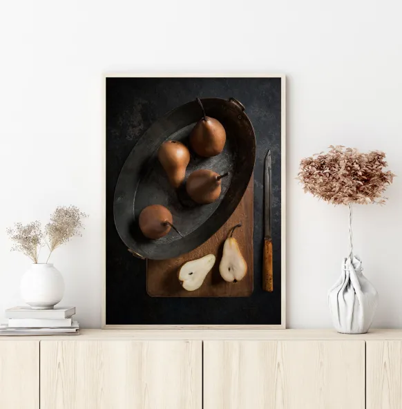 Pears Poster (21x29.7 cm (A4))