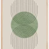 Perfect Point Green Poster (21x29.7 cm (A4))