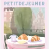 Petit Dejeuner Canvastavla (30x40 cm)