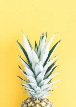 Pineapple Yellow Poster (21x29.7 cm (A4))