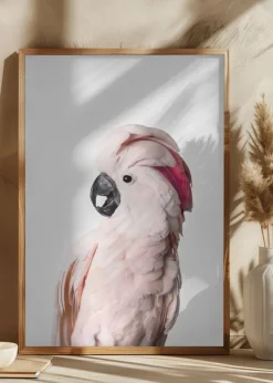 Pink Cockatoo Poster (21x29.7 cm (A4))