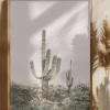 Pink Saguaro Poster (21x29.7 cm (A4))