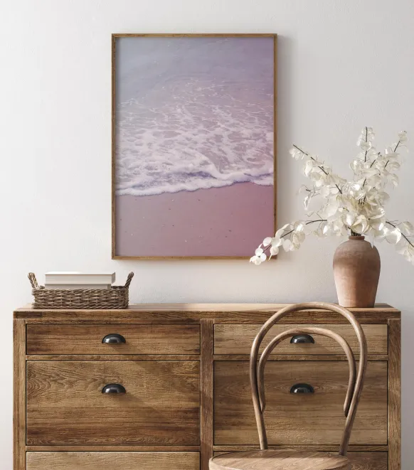 Pink Sand Poster (21x29.7 cm (A4))