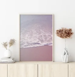 Pink Sand Poster (21x29.7 cm (A4))