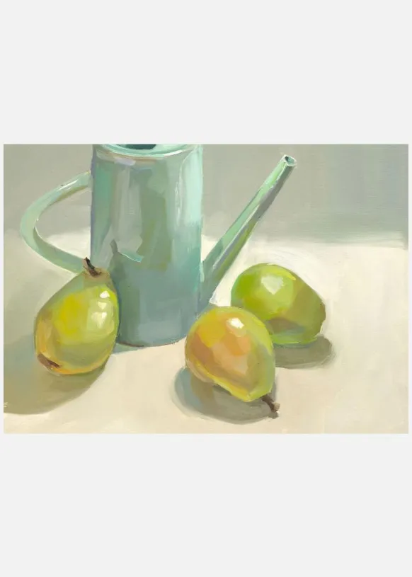 Pitcher And Pears Canvastavla (30x40 cm)