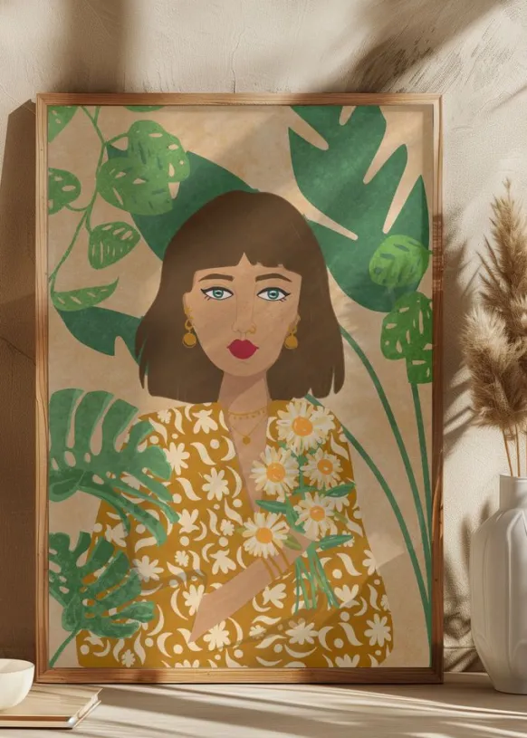 Plantlady Poster (21x29.7 cm (A4))