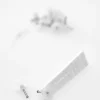 Plastkrok + hållare 10st
