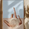 Poolside Girl Poster (21x29.7 cm (A4))