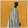 Portrait Of A Man Canvastavla (30x30 cm)
