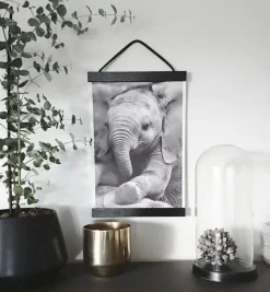 Posterhängare Svart - 30 cm