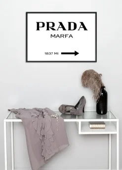 Prada Black Poster (21x29.7 cm (A4))