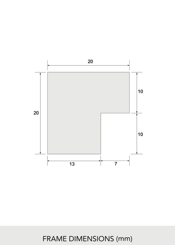 Premium By Bga Glas Svart 29,7x42 cm (A3)