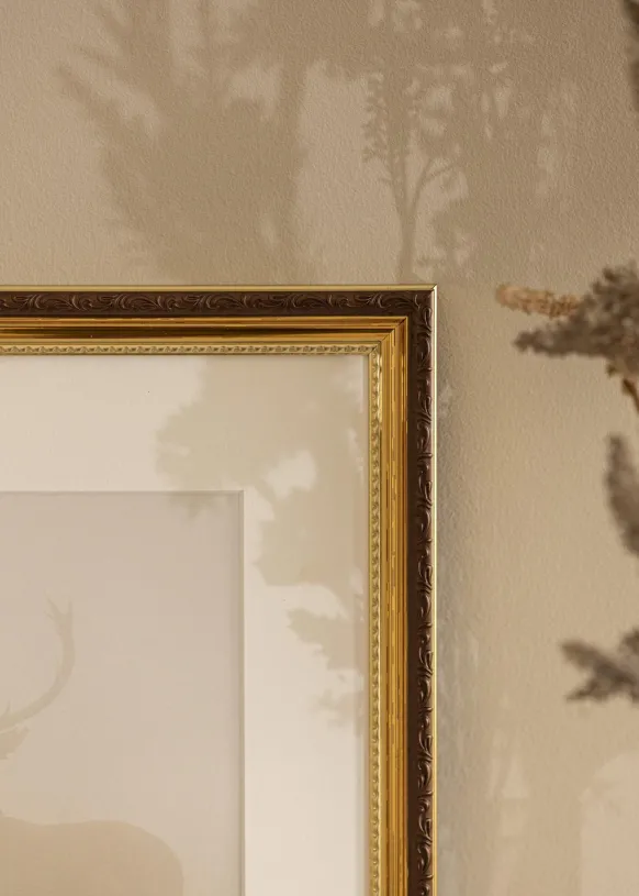 Ram Abisko Guld 18x35 cm