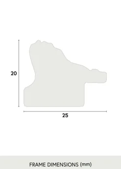 Ram Abisko Vit - Valfri Storlek (Akrylglas)
