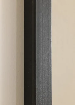 Ram Amanda Box Glas Svart 24x24 cm