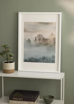 Ram Amanda Box Glas Vit 15x15 cm