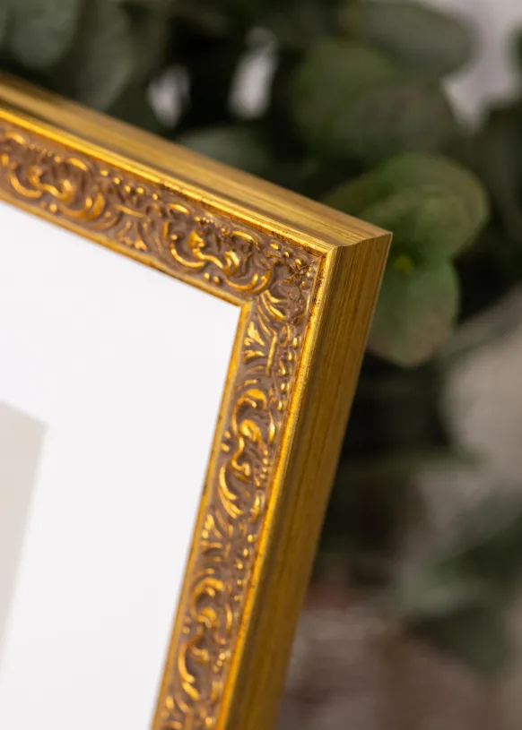 Ram Amber Guld 60x80 cm