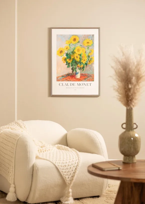 Ram Ares Grå 50x50 cm