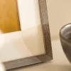 Ram Ares Grå 45x60 cm - Passepartout Vit 13x18 inches