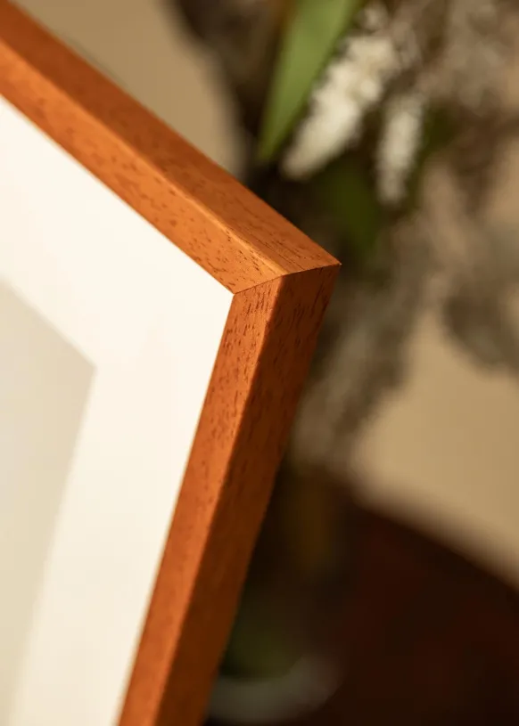 Ram Ares Körsbär 50x65 cm - Passepartout Vit 16x22 inches
