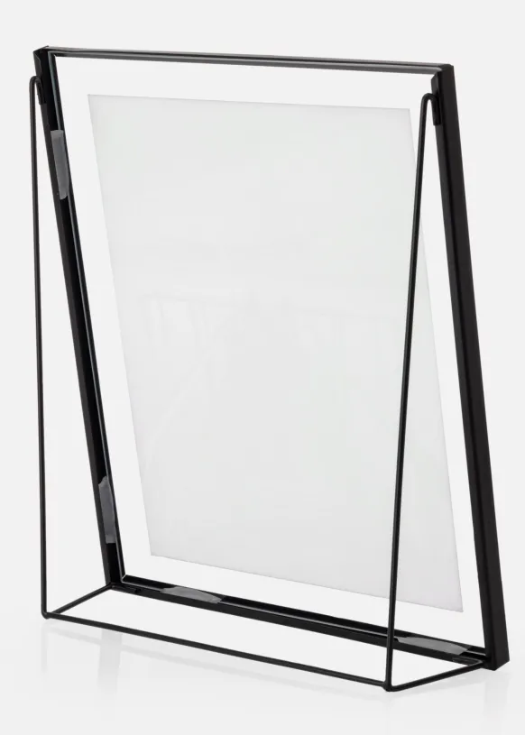 Ram Artistic Glas Svart 10x15 cm