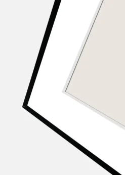 Ram Aster Arch Glas Svart 13x18 cm