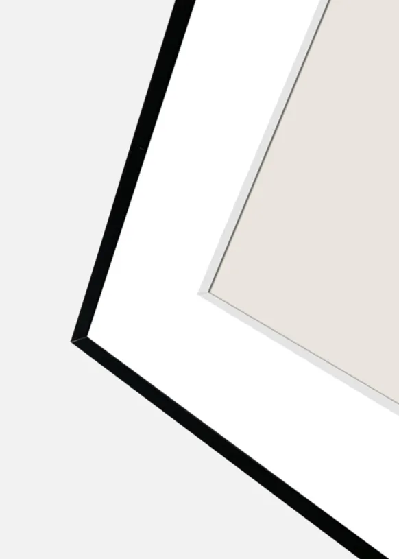 Ram Aster Arch Glas Svart 18x24 cm