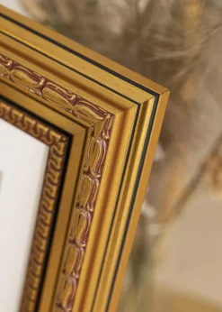Ram Birka Premium Glas Guld 24x30 cm