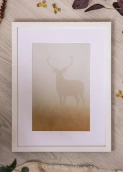 Ram Brooke Vit 30x40 cm