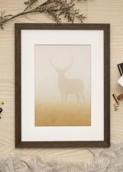 Ram Brown Wood 60x80 cm