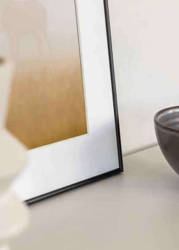 Ram Can-can Glas Svart 20x30 cm