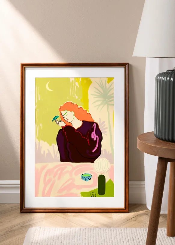 Ram Canterbury Brun 40x50 cm