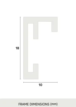 Ram Chair Glas Guld 10x15 cm