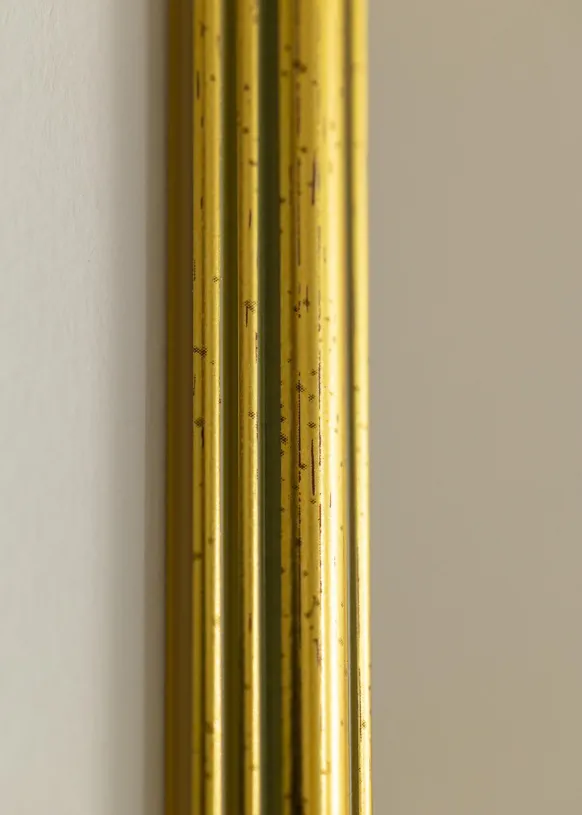 Ram Classic Glas Guld 12x12 cm