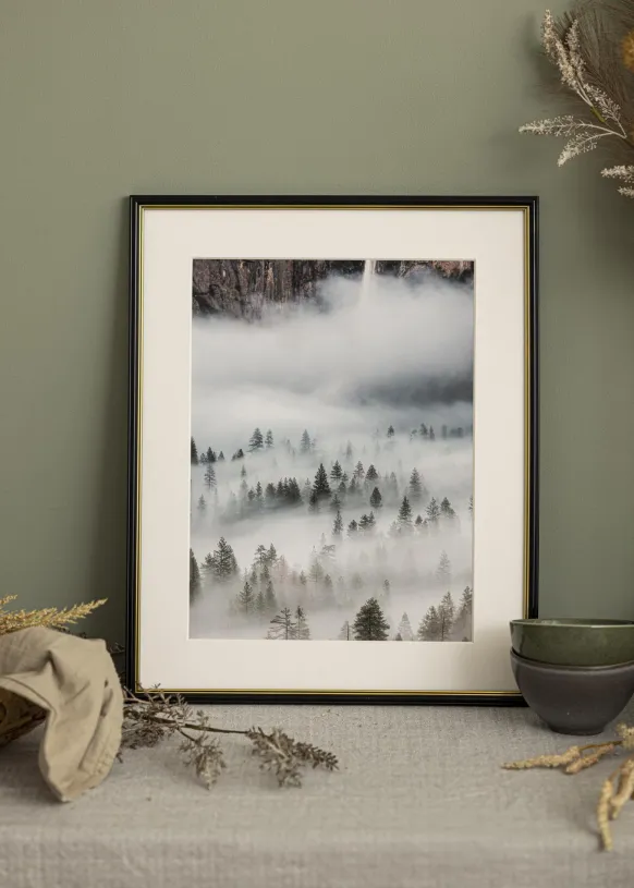 Ram Classic Glas Svart 20x30 cm