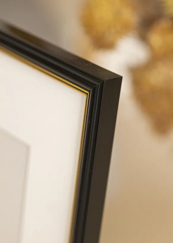 Ram Classic Glas Svart 18x24 cm