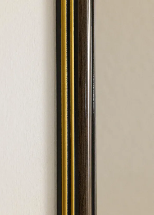 Ram Classic Glas Valnöt 10x15 cm