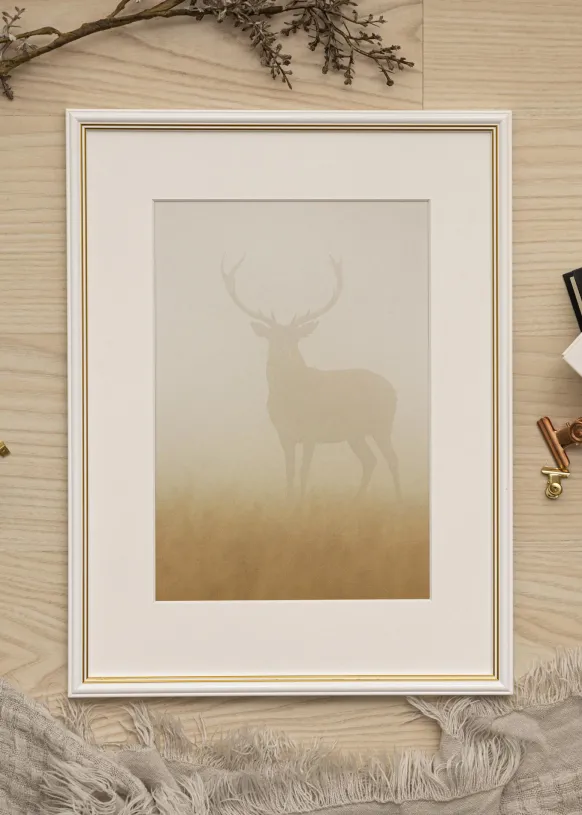 Ram Classic Glas Vit 30x40 cm