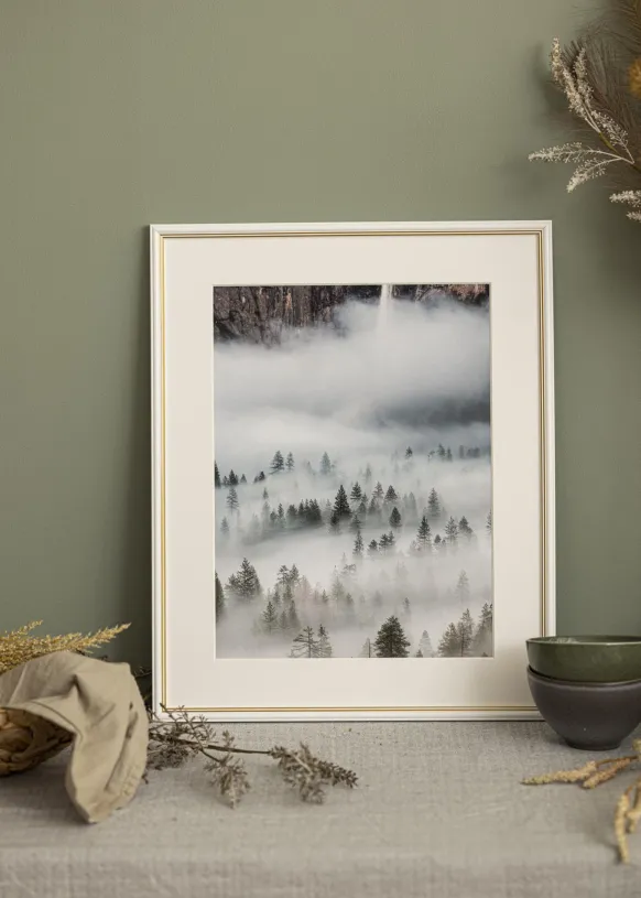 Ram Classic Glas Vit 18x24 cm