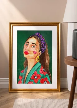 Ram Conca Guld 30x40 cm